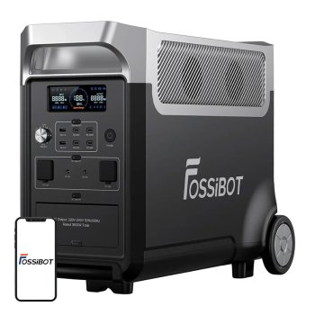 Fossibot F3600 Pro 3600W 3840Wh Uzlādes stacija, Melna