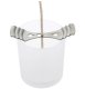 Metal Candle Wick Centering Tool Holder, Silver