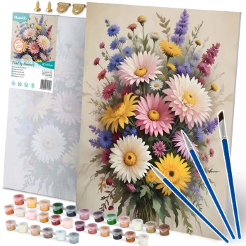 Картина по номерам Massido 40x50 см, Цветы
