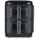 Аэрогриль Severin FR 2468 S-Fry Duo Stack Черный