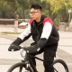 Rockbros D16-B stūres cimdi velosipēdiem un motocikliem, melni