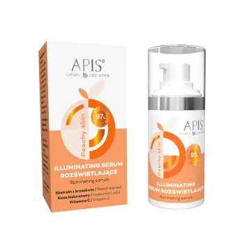 Осветляющая сыворотка для лица Apis Peachy Skin 15 мл