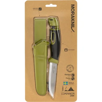 Morakniv Companion Spark āra nazis, zaļš