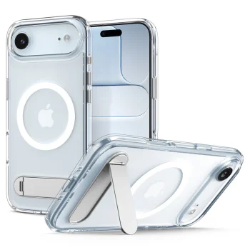 Чехол Spigen Ultra Hybrid S Mag Magsafe для iPhone 17 / 17 Air, прозрачный / белый
