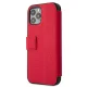 Apple iPhone 12 Pro Max 6.7\" US Polo Embroidery Collection Book Case Cover (USFLBKP12LPUGFLRE), Red | Чехол...