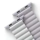 UNIQ pasek Revix Apple Watch Series 4/5/6/7/8/SE/SE2 38/40/41mm. Reversible Magnetic lilak-lilac-white