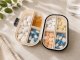 Weekly Pill Organizer with 7 Compartments, Beige