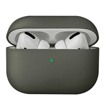 Apple Airpods Pro Uniq Etui Lino Case Cover, Moss