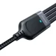 Кабель Joyroom S-A18 4-в-1 USB-A на USB-C / 2x Lightning / Micro USB, 1.2м, Черный