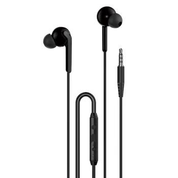 Dudao X3+ Vadu ieaušu austiņas 3.5mm minijack, melnas
