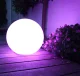 GreenBlue GB122 RGB LED Solar Garden Lamp Globe (15x15x48 cm)