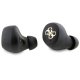 Guess 4G Metal Logo TWS ENC Bluetooth Wireless Earbuds, Black