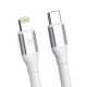 Кабель 3mk Hyper Cable N-SERIES USB-C - Lightning 1м 20W, белый