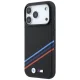Чехол BMW M Quadrille Kevlar Print MagSafe для iPhone 18 Pro / 17 Pro, черный