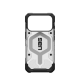 UAG Pathfinder Clear MagSafe Phone Case Cover iPhone 17 Pro - White and Gray