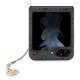 Guess 4G Charms Collection korpuss priekš Samsung Galaxy Z Flip 5 - pelēks | case for gray