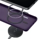 Telefona vāciņš 3mk Smoke MagCase tālrunim iPhone 16, MagSafe, caurspīdīgi violets