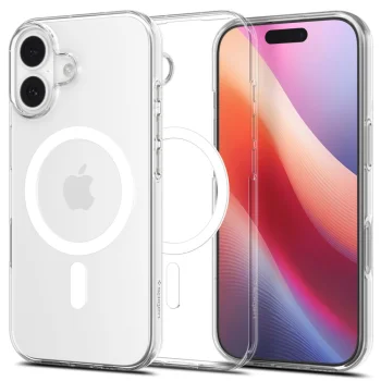 Чехол Spigen для iPhone 17 Liquid Crystal Mag Magsafe, прозрачный