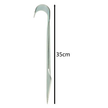 Heavy Duty Trampoline Ground Anchors Stakes 6 Pack 35 x 4 cm