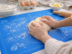 Non-Slip Silicone Pastry Mat for Dough Rolling 70x50cm, Blue