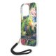Guess Flower Strap vāciņš iPhone 14 Pro Max - Blue