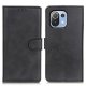 Xiaomi Mi 11 Lite PU Leather Magnetic Wallet Leather Book Cover Case, Black