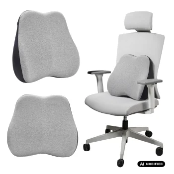 Поясничная подушка Promedix PR-215 с эффектом памяти, 45x40x10 см