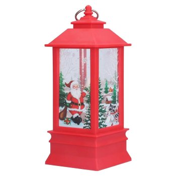 Christmas LED Lantern DA45, Red
