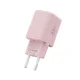 Tech-Protect NCM33W 2-portu PD33W/QC3.0 sienas lādētājs – rozā