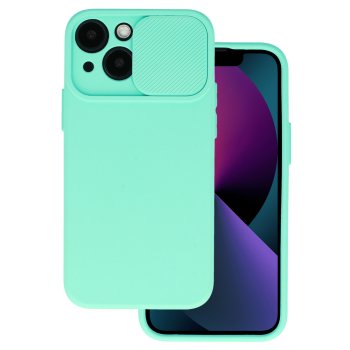 Apple iPhone 15 Plus 6.7'' Case Cover with Camshield, Mint | Telefona Maciņš Vāciņš Apvalks Bampers