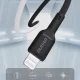 Кабель Dudao L9X USB-C - Lightning 30W 1м, черный