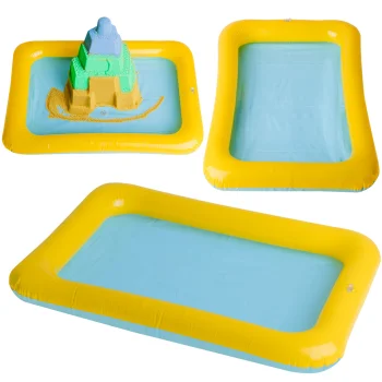 Piepūšamā Smilšu Kaste Kinētiskajām Smiltīm | Inflatable Kinetic Sand Play Box Sandbox