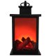Set of 12 LED Fireplace Lanterns with Realistic Flame Effect