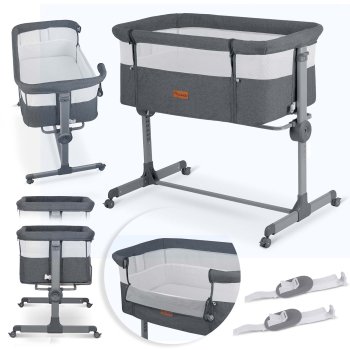 Приставная складная детская кроватка для путешествий Nukido NK-243