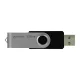 USB-флешка Goodram UTS2 128GB USB 2.0, черная