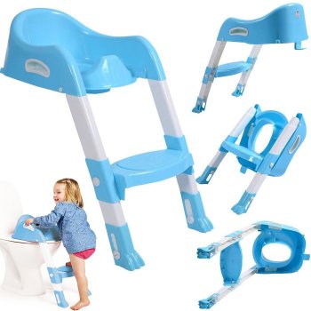 Platformas tualetes poda segums zils