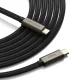 Ringke USB-C 3.2 Gen kabelis 240W 100cm melns