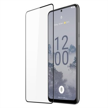 Nokia X30 Tempered Glass Screen Protector Full Coveraged, Black | Защитное Стекло на Экран,...