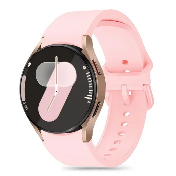 Силиконовый ремешок Tech-Protect для Samsung Galaxy Watch 4 / 5 Pro 6 7 FE - розовый