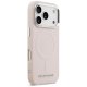 Karl Lagerfeld Initial & Metal Logo MagSafe Phone Case Cover iPhone 17 Pro - Pink