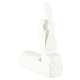 KX3075 Pārnēsājams mini ventilators ar ārējo akumulatoru, USB-C, balts