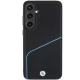 BMW Samsung Galaxy S24+ чехол Signature Leather Textured & Line MagSafe, черный