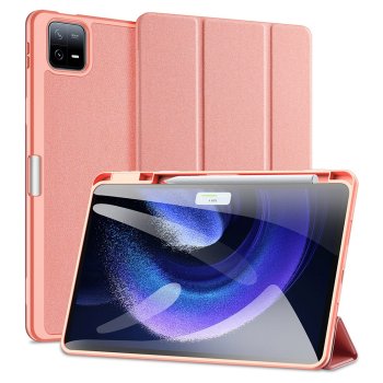 Xiaomi Pad 6 / Pro 11'' DUX DUCIS Domo Tablet Book Cover Case, Pink | Чехол Книжка для Планшета