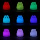 Детский ночник светильник силиконовый котик, сенсорный мягкий RGB...
