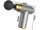 Compact Massage Gun with 4 Attachments, Grey