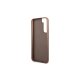 Samsung Galaxy S22 5G (SM-S901) Guess 4G Metal Gold Logo Case Cover, Brown | Telefona Maciņš Vāks Apvalks Bampers