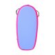 Inflatable Bodyboard FunWater ESIZ00089 110cm Pink