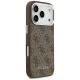 Чехол Guess для iPhone 17 Pro Max 4G Classic Logo MagSafe, коричневый