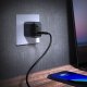 Acefast A23 30W GaN USB-C AS sienas lādētājs – melns