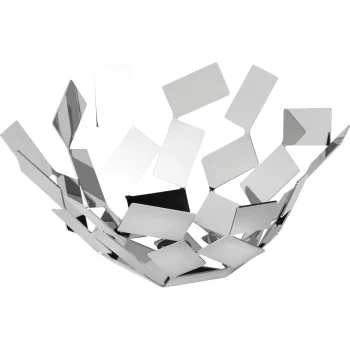 Ваза для фруктов Alessi La Stanza dello Scirocco MT02 27.3 см, нержавеющая сталь